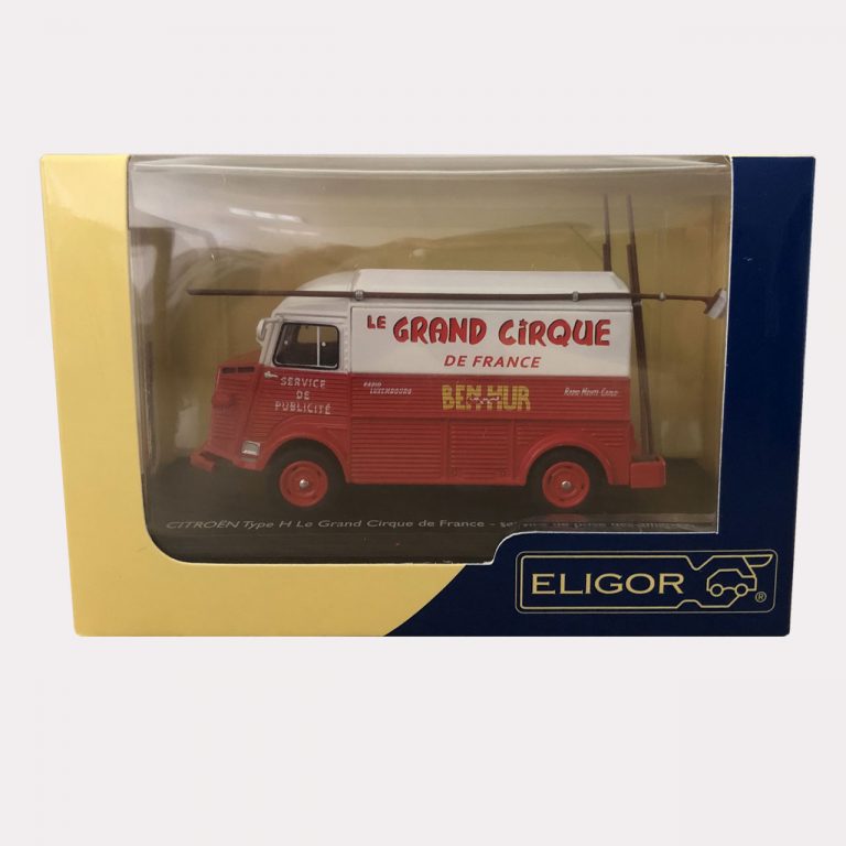 Miniature 1/43 RENAULT Premium DXI Remorque hébergement Cirque Arle