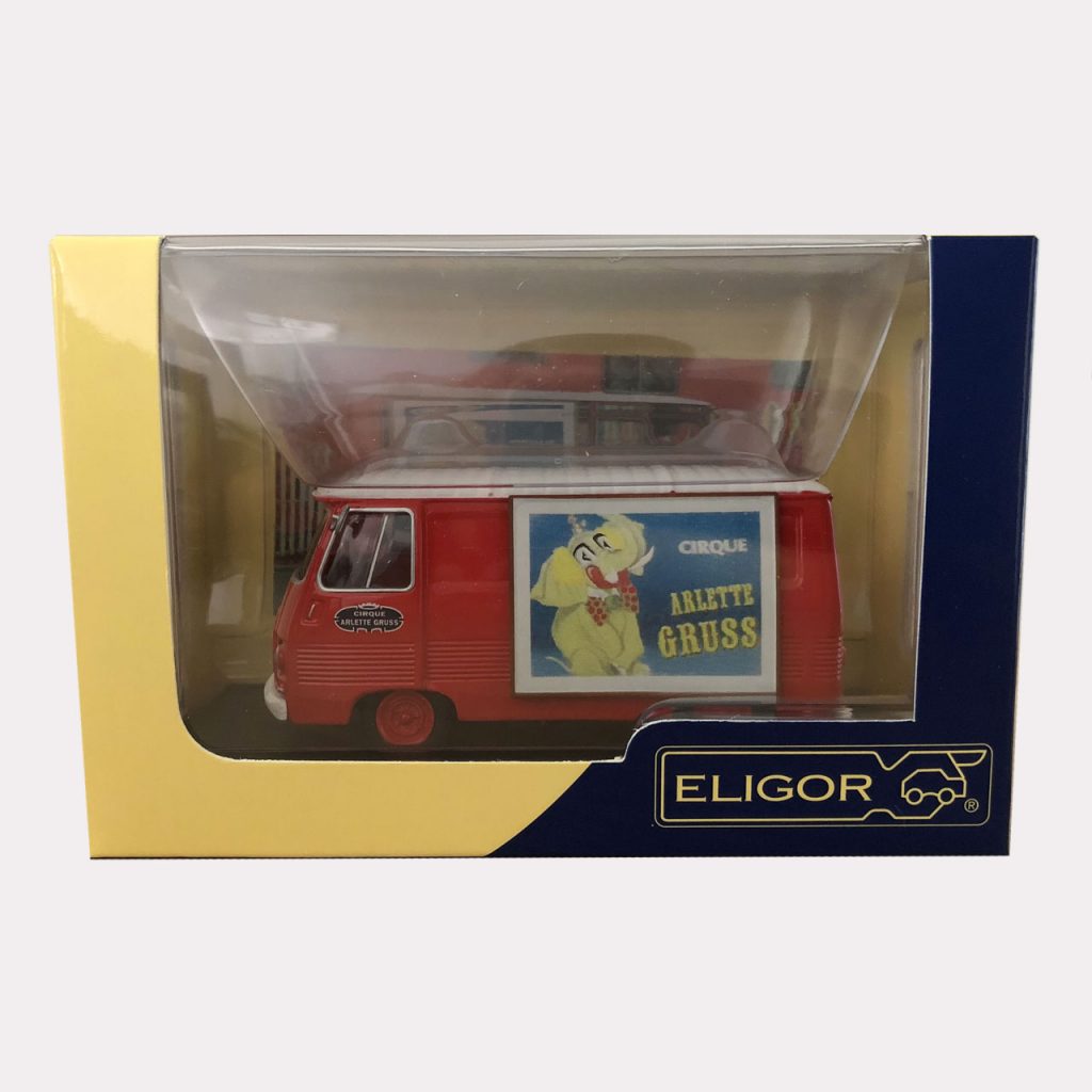 RARE J7 BOURBON EDF publicitaire Camionnette Fourgon Style Norev Solido