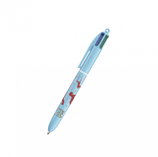 Stylo Bic - Les arts du cirque - Bleu pastel