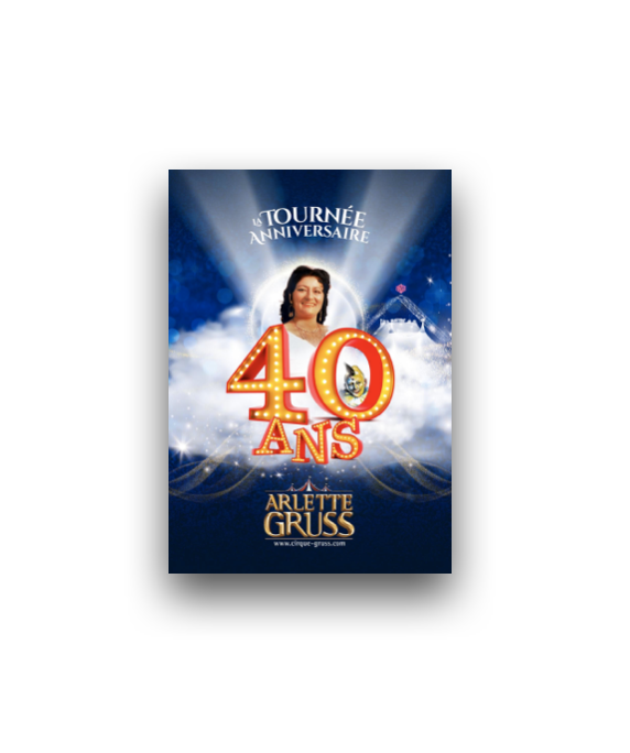 Programme - 40 ans - Tournée 2024/25