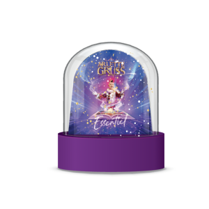 Magnet boule à neige de la tournée Essentiel