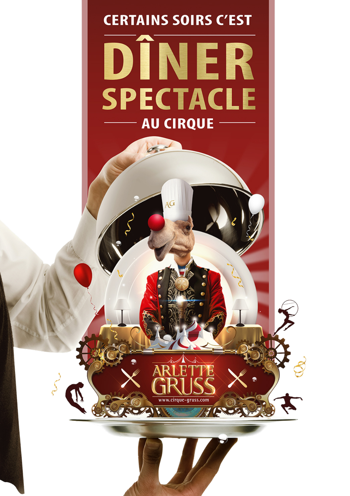 Diner Spectacle - Cirque Arlette Gruss - Nouveau Spectacle EXTRAVAGANT